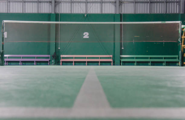 istock Badminton court 1293463947