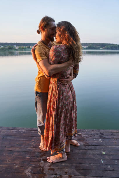 istock Couple standing outdoors 1293470215