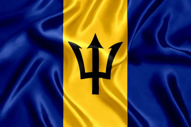 Flag of Barbados.