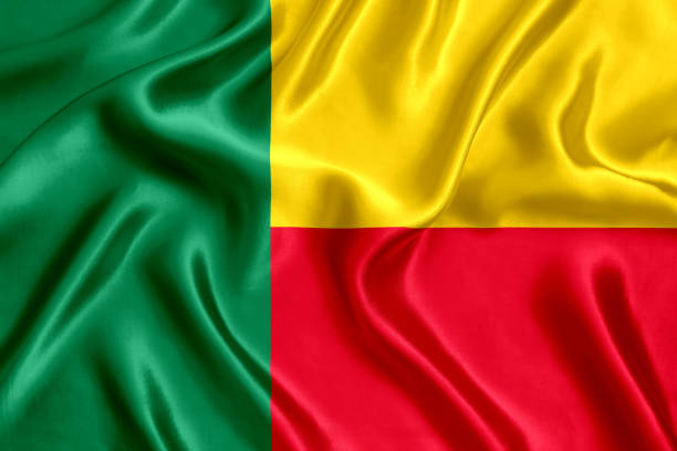 istock Flag of Benin silk 1293471018