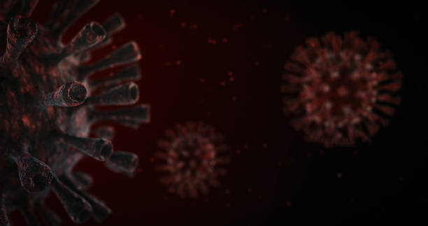istock Virus Background with Copy Space stock photo 1293478721