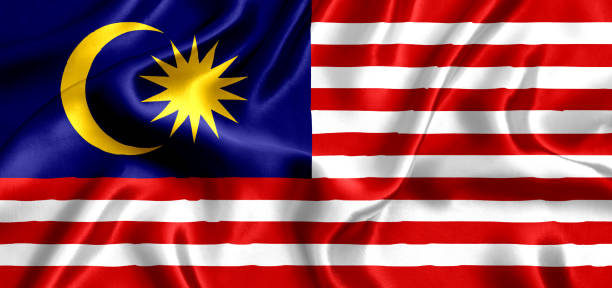 istock Flag of Malaysia silk 1293479811