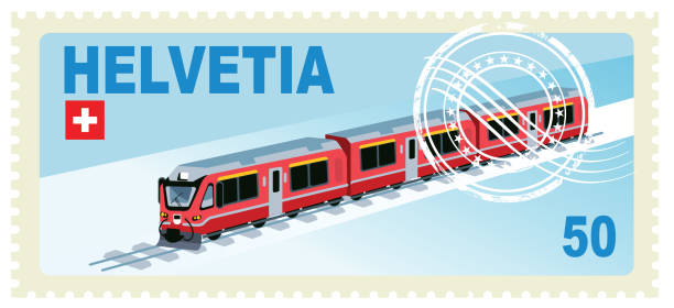 illustrations, cliparts, dessins animés et icônes de timbre helvetia - helvetia