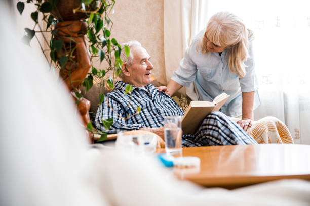 istock Seniors reading a book together 1293481212