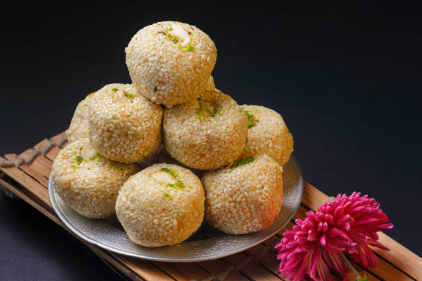 istock Indian Traditional Sweet food Til Laddu 1293482007