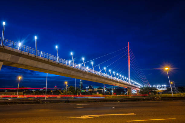 istock Graystone bridge over M1 highway in Sandton 1293488542
