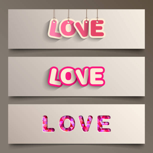 istock Header or banner of Valentine's Day with beautiful calligraphy. 1293502873