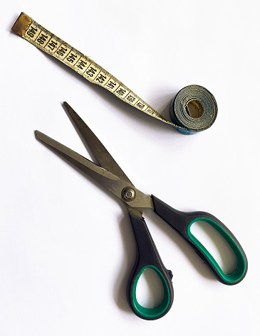 Measuring, Meter - Instrument of Measurement, Scissors, Sewing, Tailor