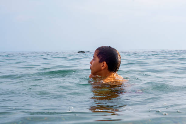 istock Boy Summer fun on the sea 1293514717
