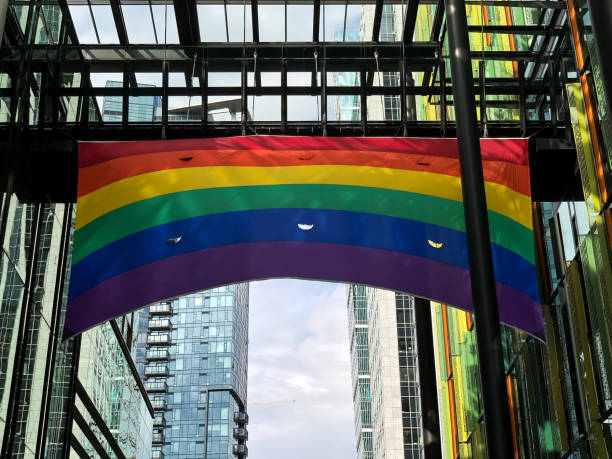 amazon - homosexual gay pride business rainbow imagens e fotografias de stock