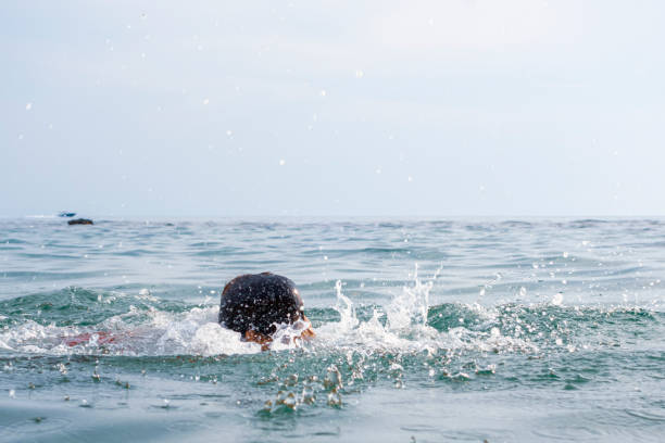 istock Boy Summer fun on the sea 1293517456