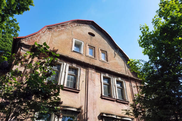 istock Old prussian residential building in Kaliningrad 1293520550