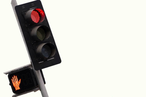 istock Red Stop Signs for Traffic and Pedestrians 1293534137