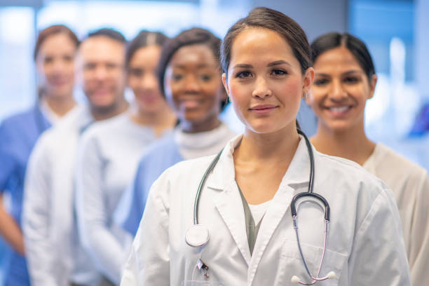 istock Multi ethnic group of medical students 1293534268