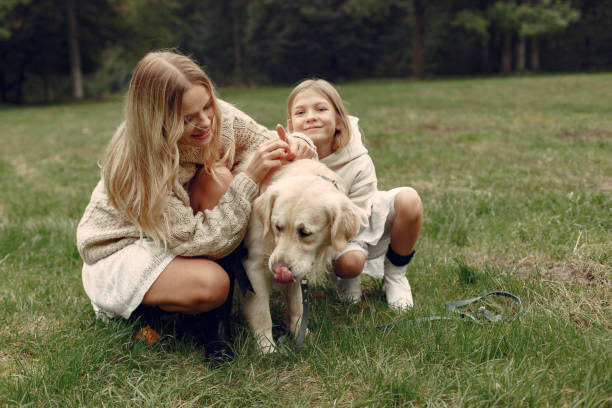 istock Happy family having fun in autumn forest 1293536558
