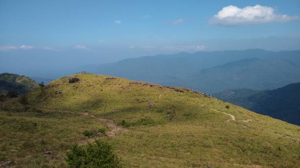 istock Ponmudi hill station Thiruvananthapuram, Kerala landscape view 1293537736