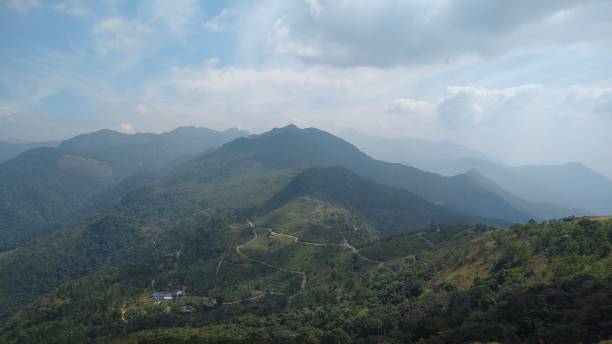 istock Ponmudi hill station Thiruvananthapuram, Kerala landscape view 1293538265