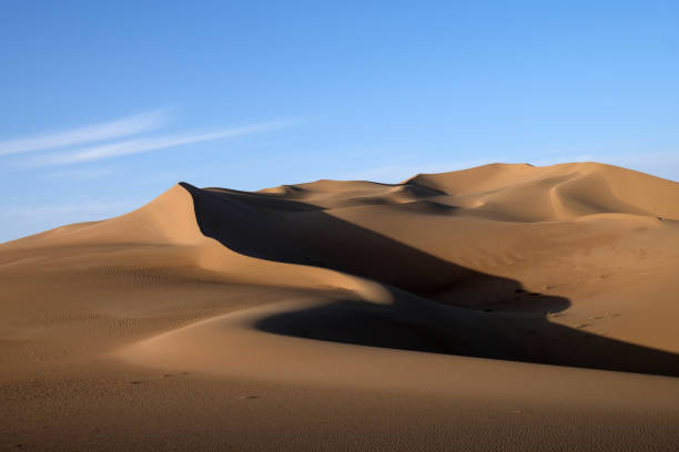 istock Badain Jaran desert sand dunes, Inner Mongolia, China 1293539111