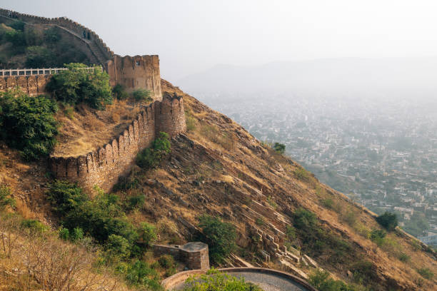 istock Nahargarh Fort ruins in Jaipur, India 1293546698