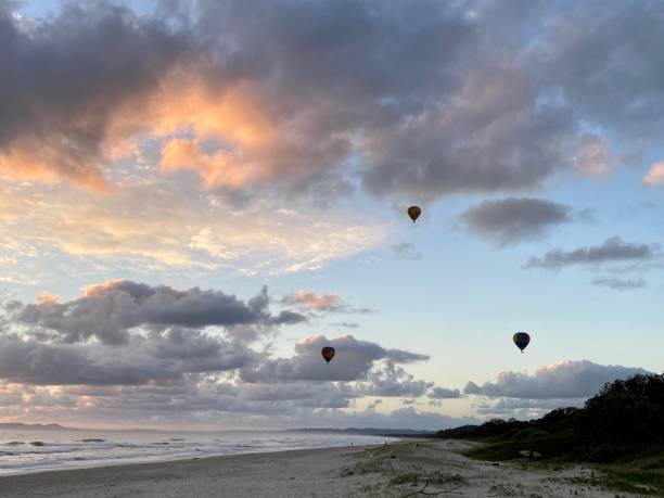 istock Hot Air Balloons at Sunrise 1293547399