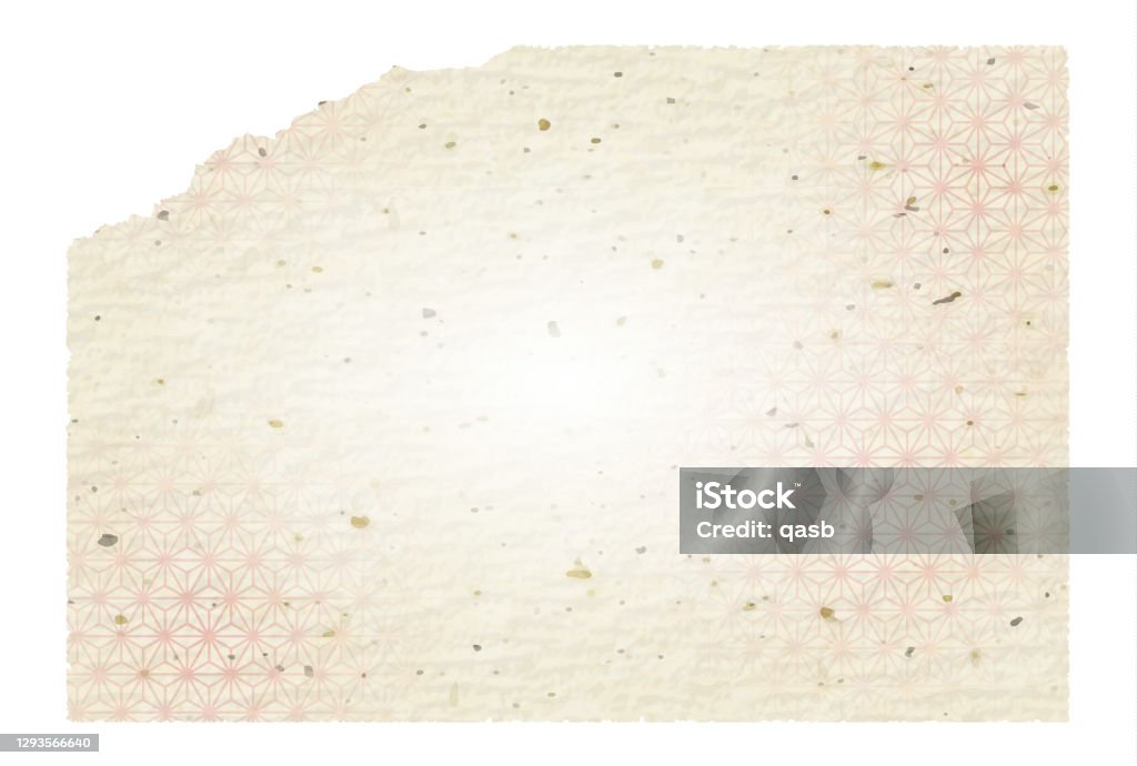 Vector Japanese Paper Japanese Paper And Japanese Pattern Vector Illustration Material Stock ...