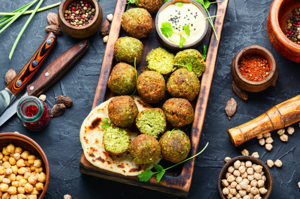 istock Delicious falafel balls 1293568081