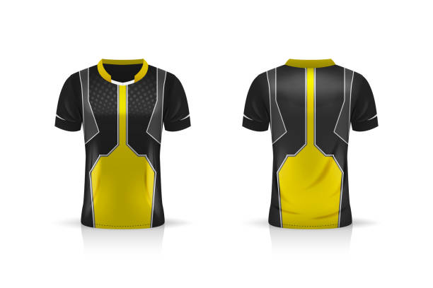 istock Specification Soccer Sport , Esport Gaming T Shirt Jersey template. mock up uniform . Vector Illustration design 1293574349