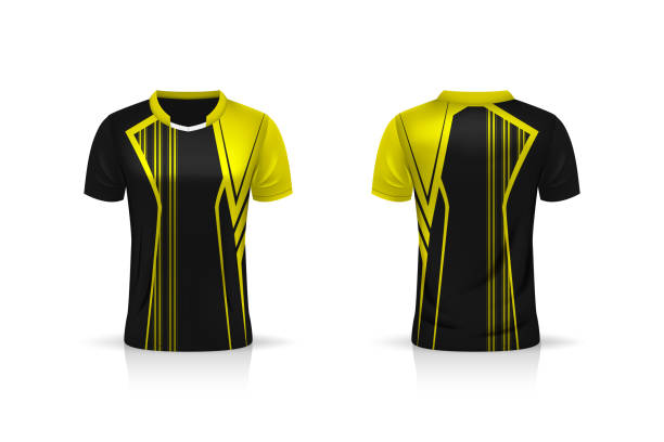 istock Specification Soccer Sport , Esport Gaming T Shirt Jersey template. mock up uniform . Vector Illustration design 1293574572