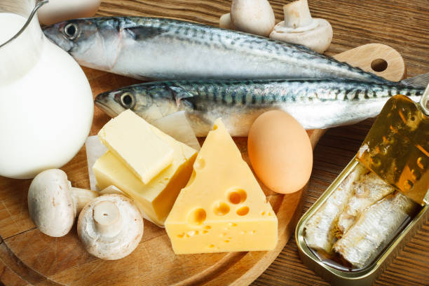 istock Foods rich in vitamin D 1293581627