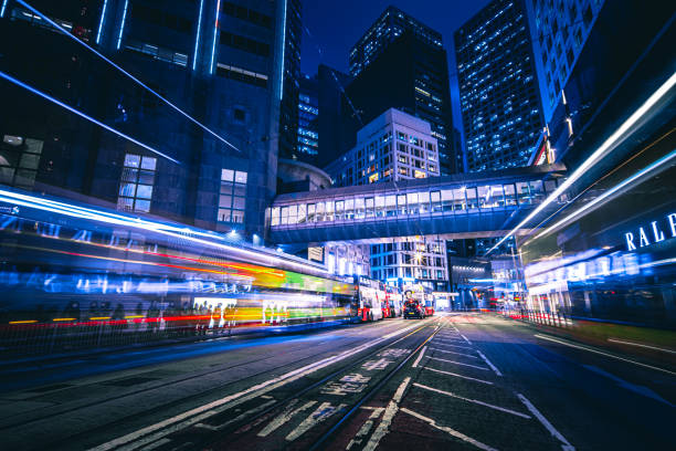 istock Hong Kong central district captured at night 1293584244