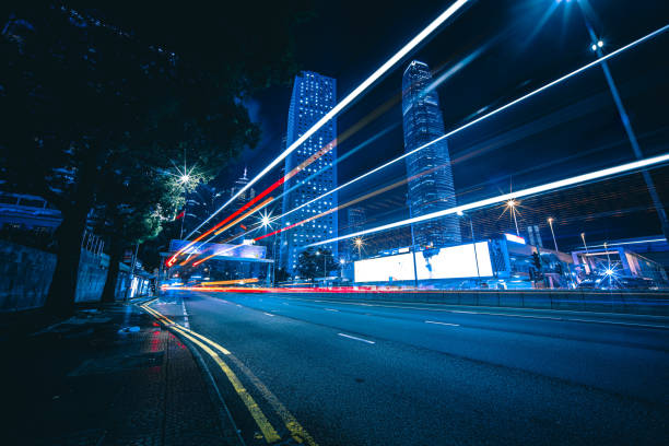 istock Hong Kong central district captured at night 1293585347