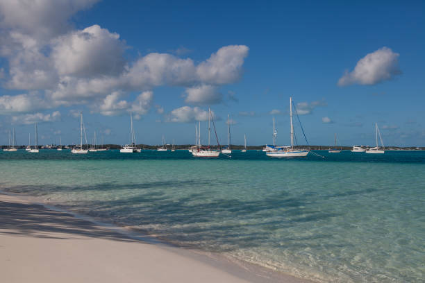istock Sailing boats on the sunny weather 1293586157