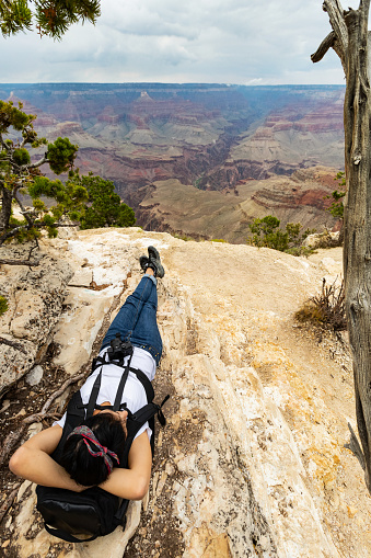 Traveling in USA Southwest: On the South Rim of the Grand Canyon