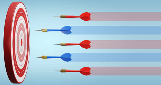 istock competitive advantage, strategic marketing concept. 3d illustration 1293587344