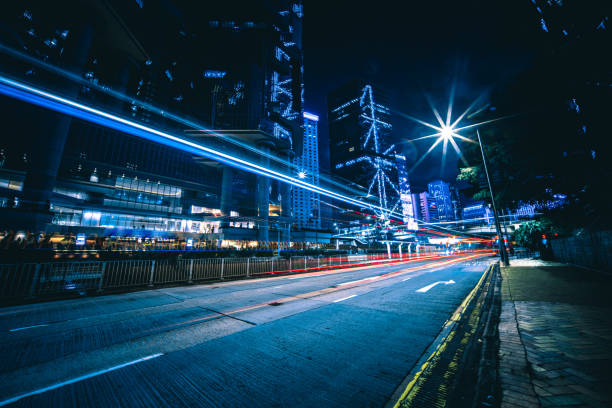 istock Hong Kong central district captured at night 1293588622