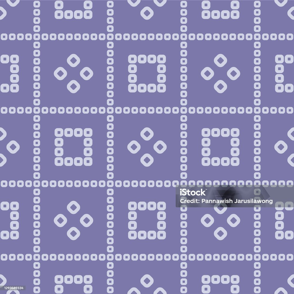 Japan Square Pattern Japanese Square Line Vector Seamless Pattern Stock Illustration ...