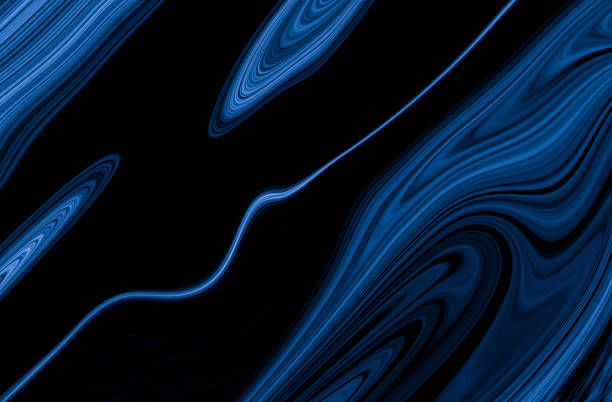 istock Marble rock texture blue ink pattern liquid swirl paint white dark that is Illustration background for do ceramic counter tile silver gray that is abstract waves skin wall luxurious art ideas concept. 1293610135