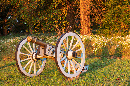 Cannon at Valley Forge National Historic Park, Pennsylvania, USA