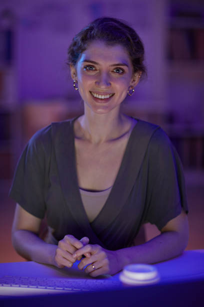 istock Elegant Young Woman Smiling 1293624389
