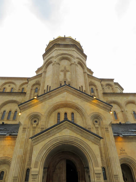 istock Holy Trinity Cathedral in Tblisi, Georgia. 1293624491