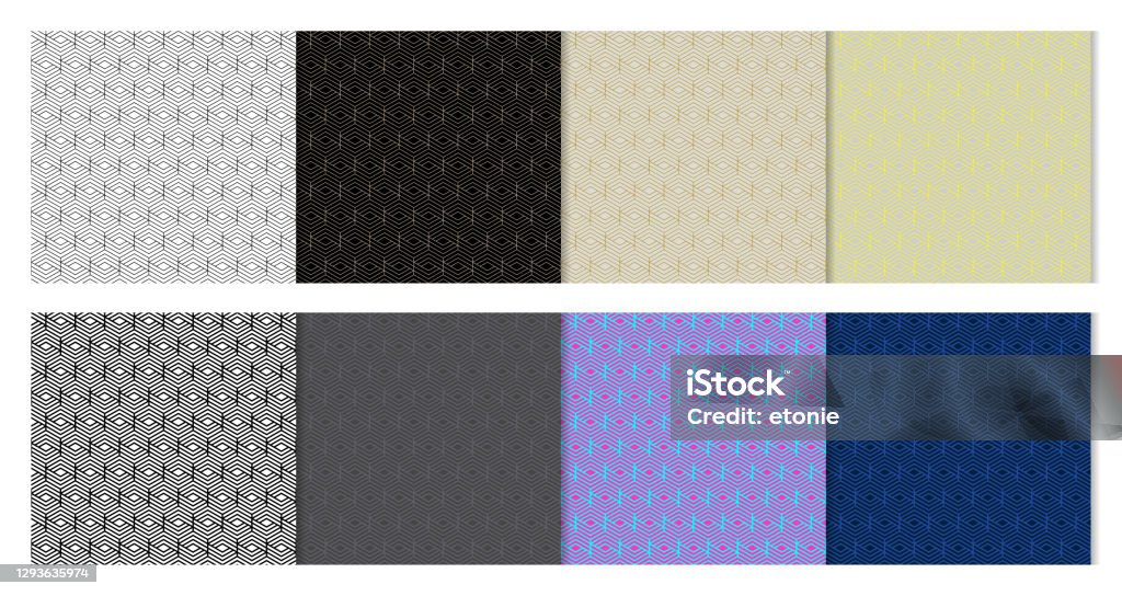 Stock Hexagonal Pattern Hexagon Pattern Stock Illustration - Download Image Now - Abstract ...