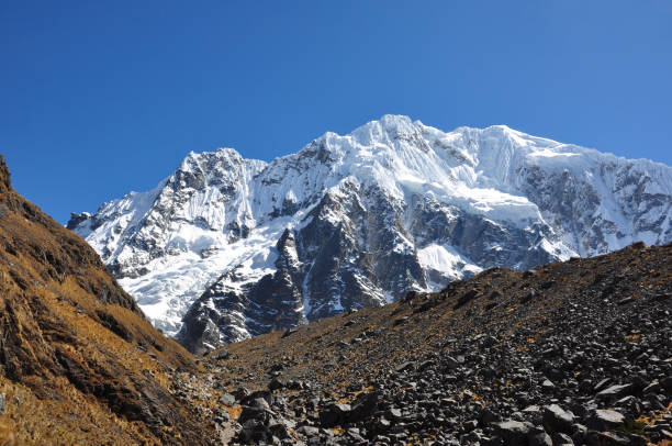 istock Snow capped mountains Andes 1293641116