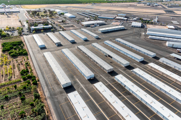 istock Airport Hangars 1293652059