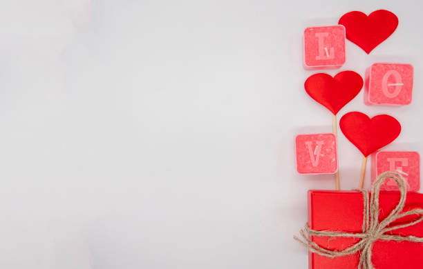 istock Valentines day red heart . Holidays valentine card with copy space. 1293657600