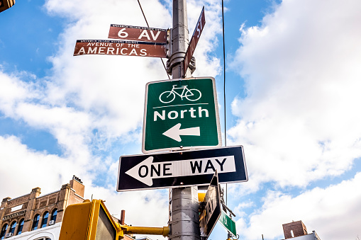 Bike Signs in New York