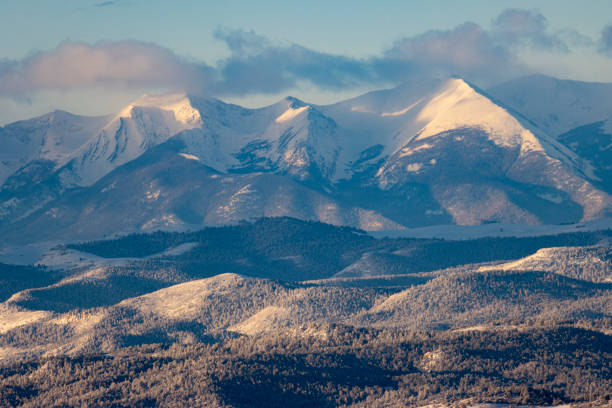 istock Beautiful Snowy Sangre de Cristo Mountains 1293665736