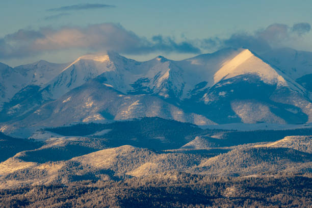 istock Beautiful Snowy Sangre de Cristo Mountains 1293667341