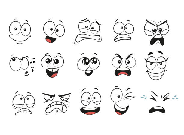 Ilustración de Conjunto De Expresiones Faciales De Dibujos Animados Caras De Dibujos Animados Ojos Y Boca Expresivos Sonrientes Llantos Y Sorprendidos Expresiones Faciales De Personajes Caricature Comic Emotions O Emoticon Doodle Vector Ilustración de Conjunto De Expresiones Faciales De Dibujos Animados Caras De Dibujos Animados Ojos Y Boca Expresivos Sonrientes Llantos Y Sorprendidos Expresiones Faciales De Personajes Caricature Comic Emotions O Emoticon Doodle Vector