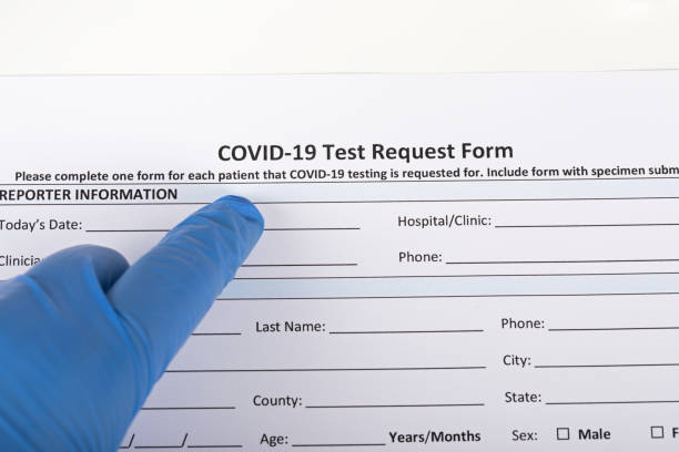 istock Patients blood sample with covid-19 1293708609