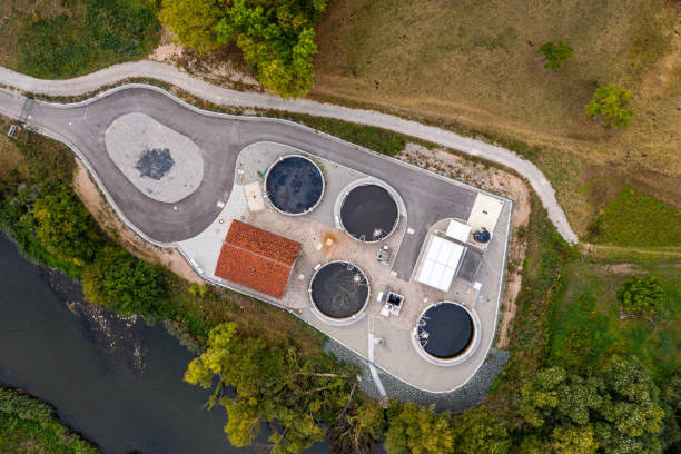 istock Sewage treatment plant 1293718318